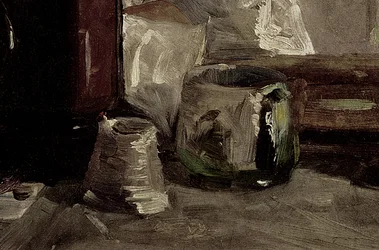 Autorretrato, 1880 (detalle)